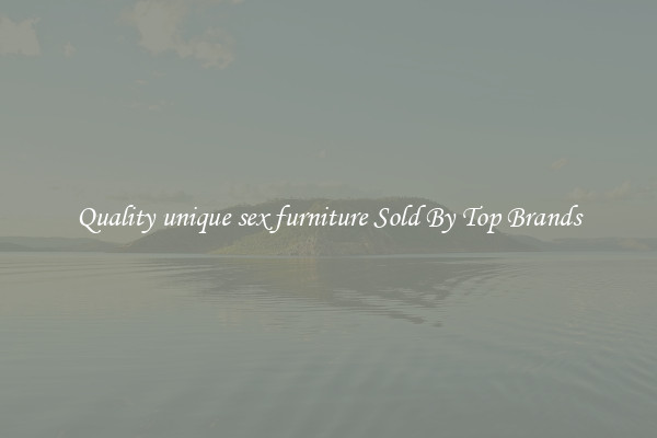 Quality unique sex furniture Sold By Top Brands